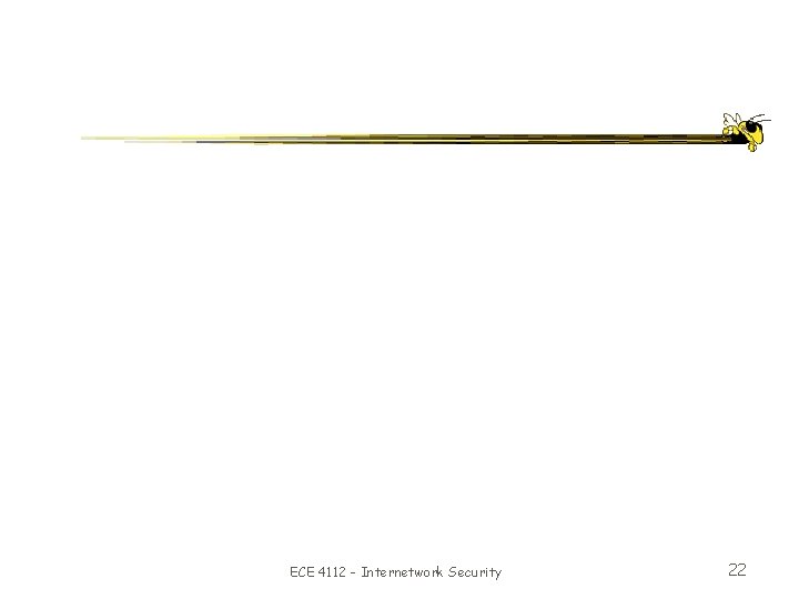 ECE 4112 - Internetwork Security 22 