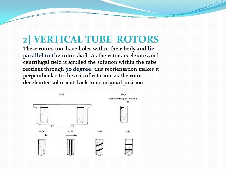 2] VERTICAL TUBE ROTORS These rotors too have holes within their body and lie