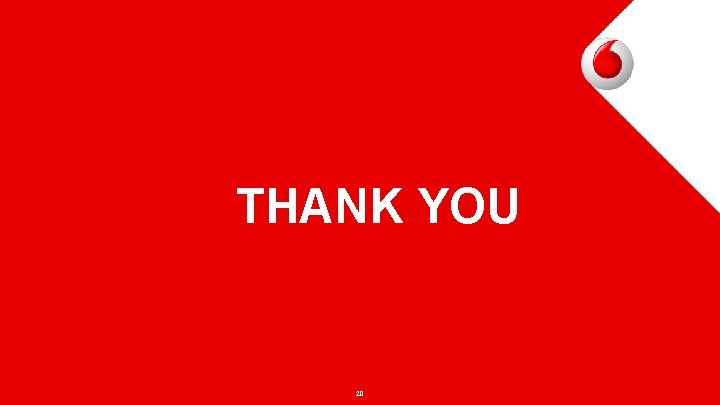 THANK YOU 20 THANK YOU 20