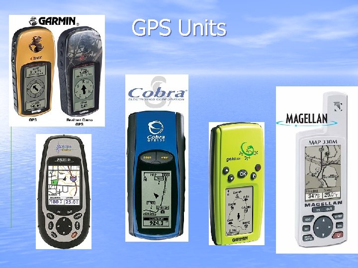 GPS Units 