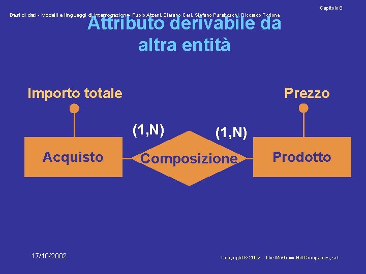 Capitolo 8 Basi di dati - Modelli e linguaggi di interrogazione- Paolo Atzeni, Stefano