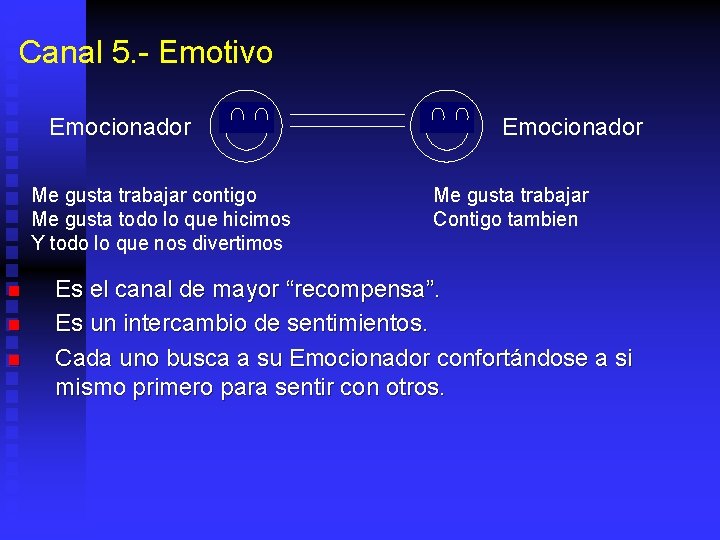 Canal 5. - Emotivo Emocionador Me gusta trabajar contigo Me gusta todo lo que