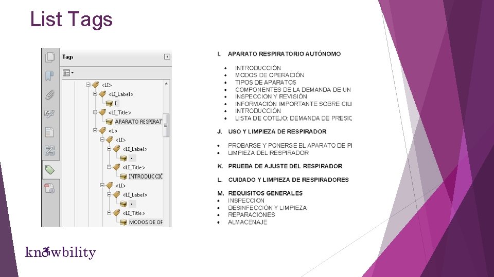 List Tags List Tags