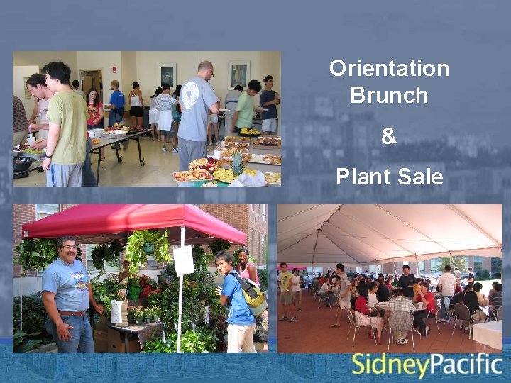 Orientation Brunch & Plant Sale 