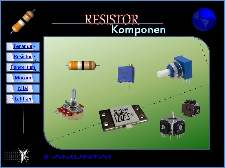 RESISTOR Beranda Resistor Pengertian Macam Nilai Latihan Komponen Elektronika 