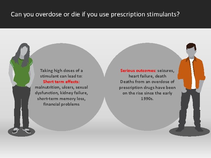 Can you overdose or die if you use prescription stimulants? Taking high doses of