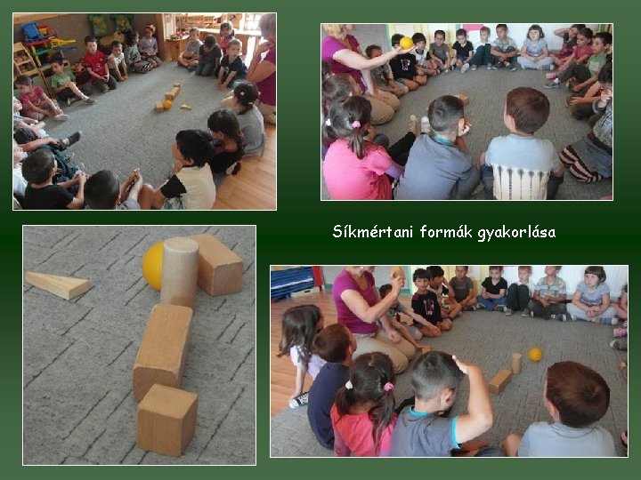 Síkmértani formák gyakorlása 