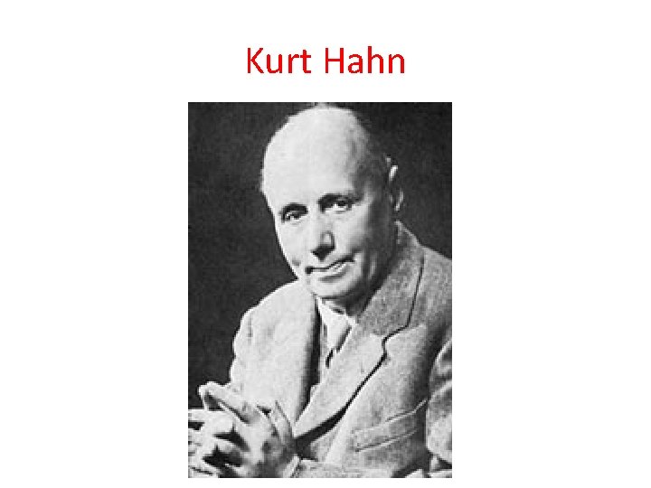 Kurt Hahn 