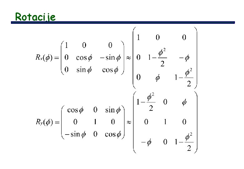 Rotacije 