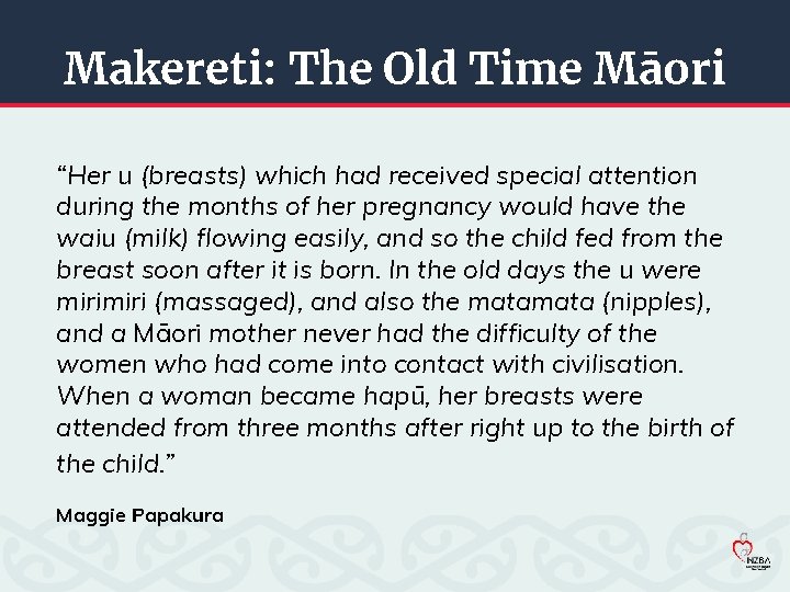 Makereti: The Old Time Māori “Her u (breasts) which had received special attention during