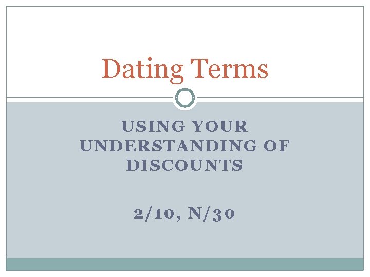 a new dating history