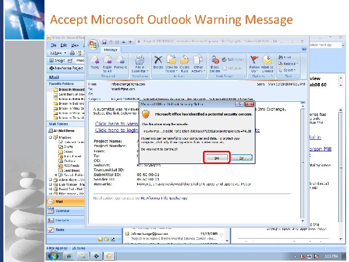 Accept Microsoft Outlook Warning Message Company Confidential Accept Microsoft Outlook Warning Message Company Confidential