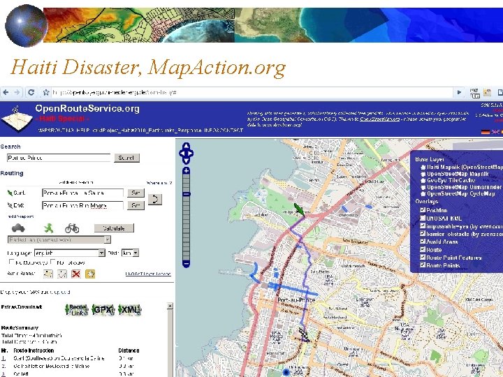 Haiti Disaster, Map. Action. org 