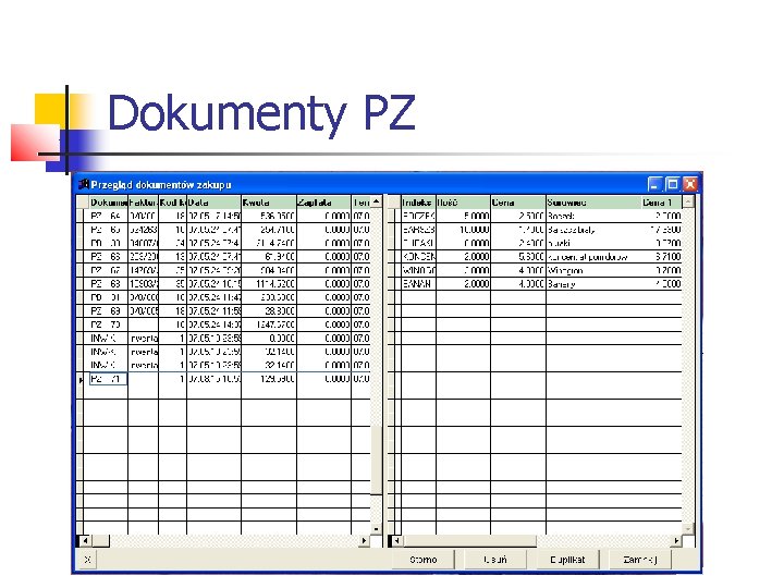 Dokumenty PZ 