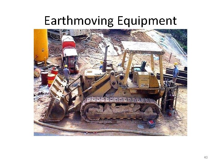 Earthmoving Equipment Bulldozer for spreading soil evenly 40 