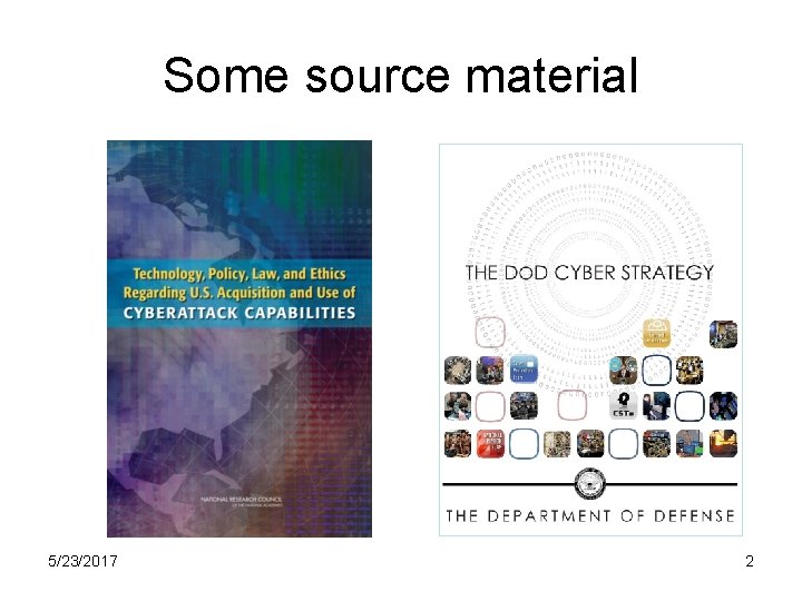 Some source material 5/23/2017 2 
