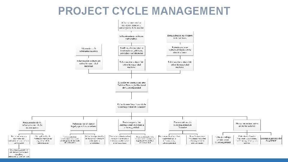 PROJECT CYCLE MANAGEMENT 