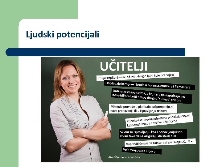 Ljudski potencijali Ljudski potencijali
