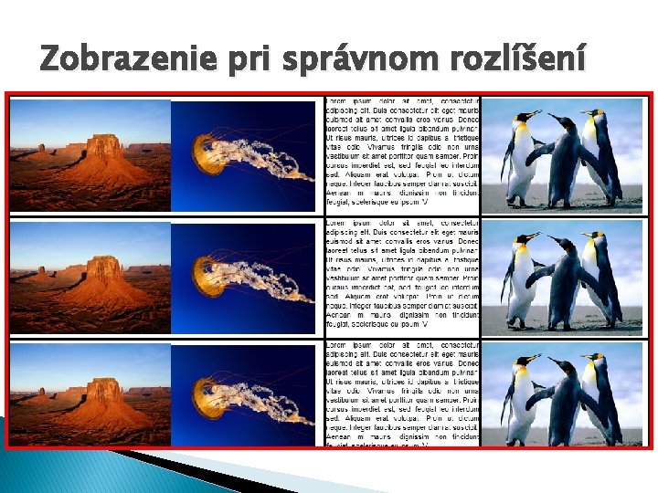 Zobrazenie pri správnom rozlíšení 