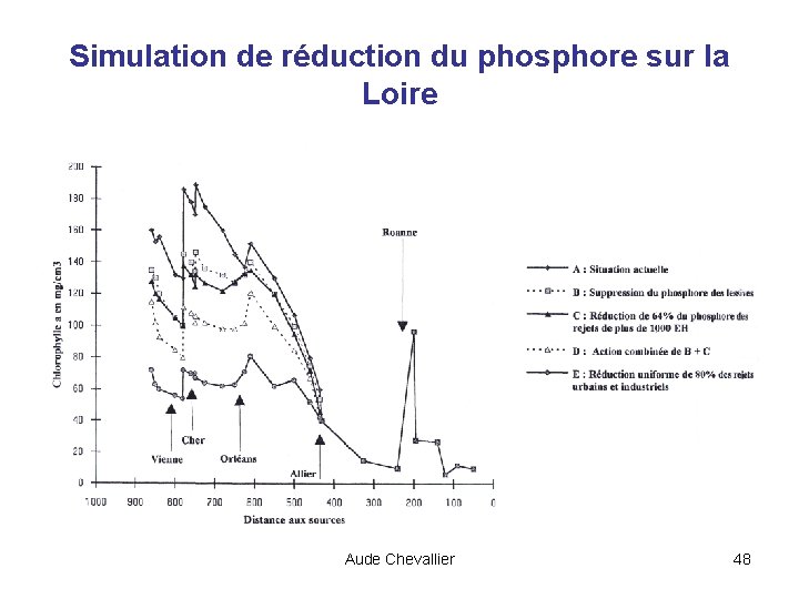 Simulation de réduction du phosphore sur la Loire Aude Chevallier 48 