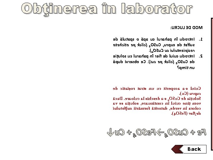 Obţinerea în laborator : URCUL ED DOM ed ălutaps o ăpa uc lurahap nî Obţinerea în laborator : URCUL ED DOM ed ălutaps o ăpa uc lurahap nî