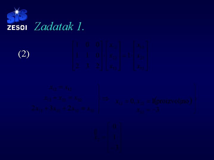 Zadatak 1. (2) 