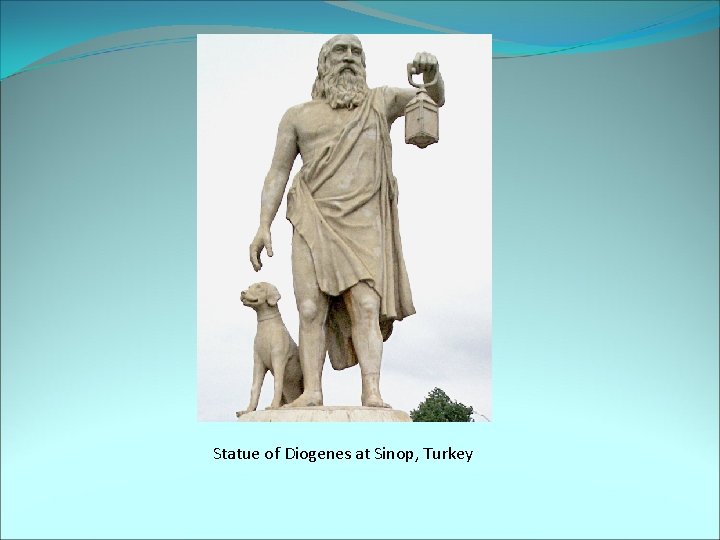 Statue of Diogenes at Sinop, Turkey 