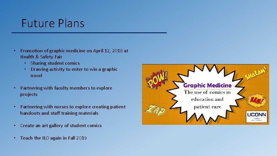 Future Plans • Promotion of graphic medicine on April 12, 2019 at Health & Future Plans • Promotion of graphic medicine on April 12, 2019 at Health &