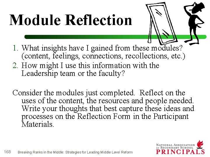 Module Reflection 1. What insights have I gained from these modules? (content, feelings, connections,