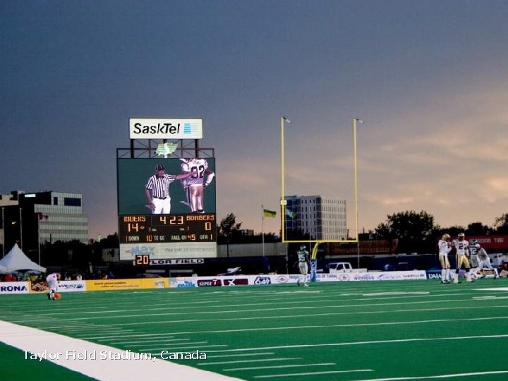 Page 33 Taylor Field Stadium, Canada 