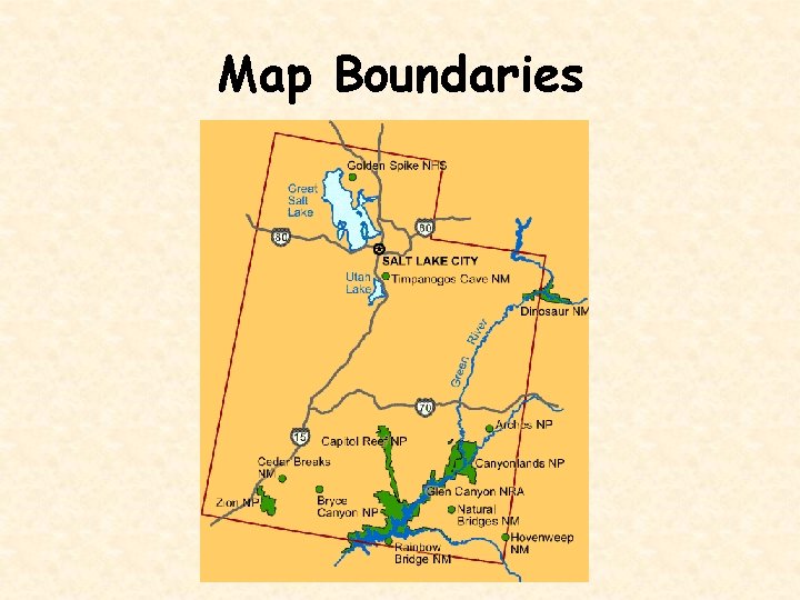 Map Boundaries 