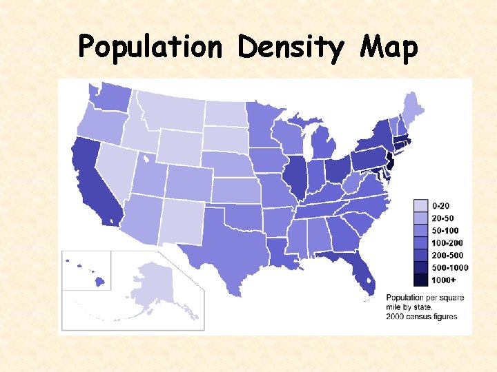 Population Density Map 