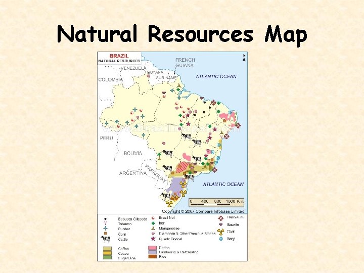 Natural Resources Map 