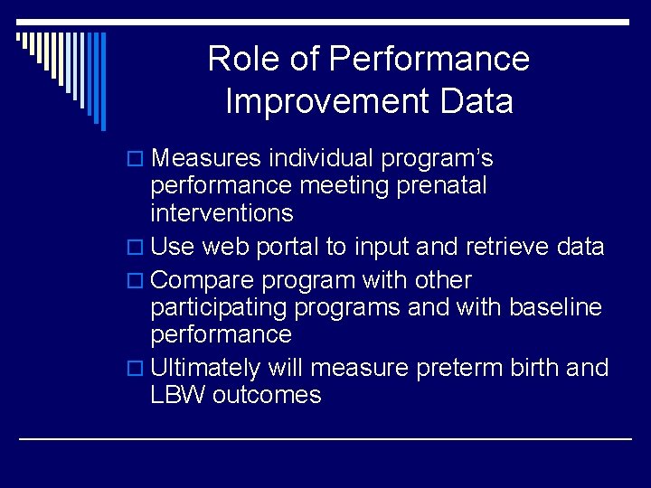 Premature Birth and Low Birth Weight Prevention Family