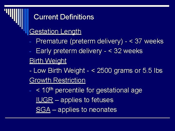 Premature Birth and Low Birth Weight Prevention Family