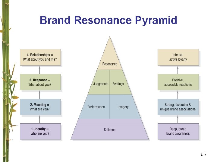 Brand Resonance Pyramid 55 