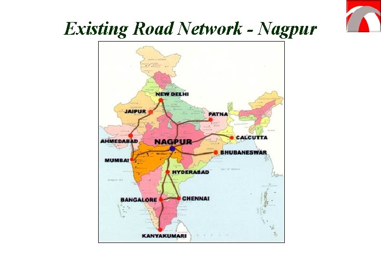 Existing Road Network - Nagpur 