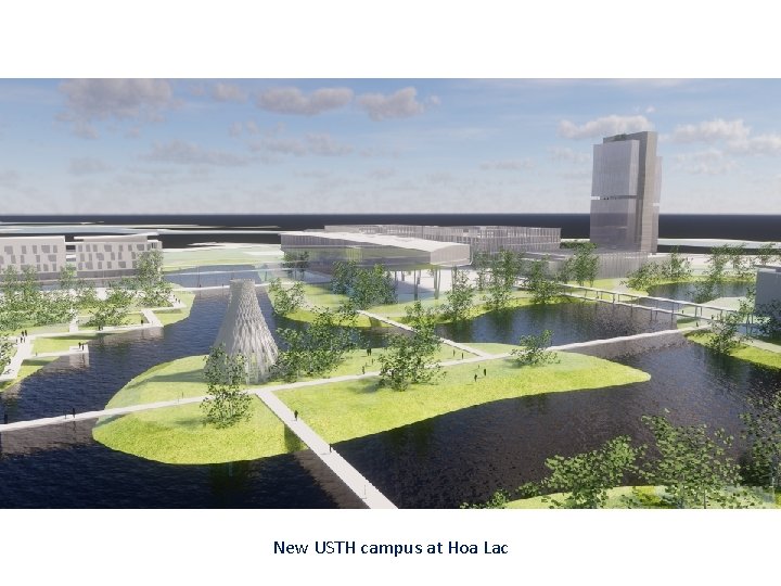 New USTH campus at Hoa Lac 