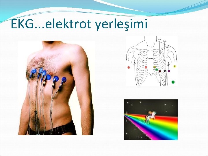 EKG. . . elektrot yerleşimi 