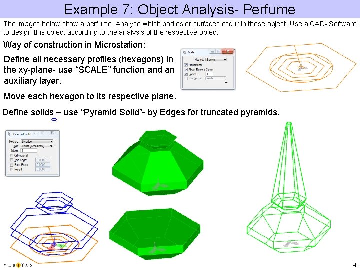 Example 7: Object Analysis- Perfume The images below show a perfume. Analyse which bodies