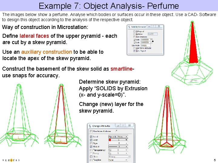 Example 7: Object Analysis- Perfume The images below show a perfume. Analyse which bodies