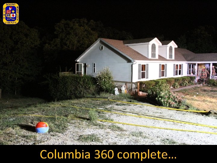 Columbia 360 complete… 