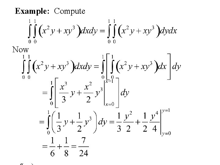 Example: Compute Now 