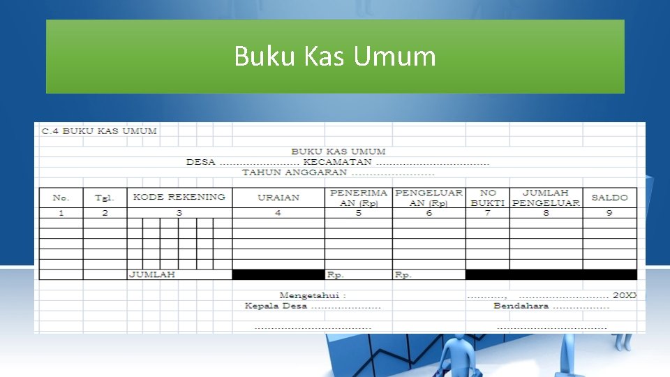 Buku Kas Umum 