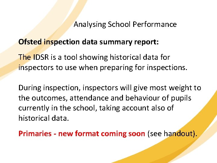 Understanding ASP and FFT Data Benchmarking your schools