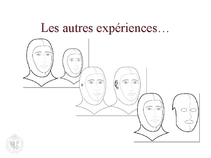 Les autres expériences… 