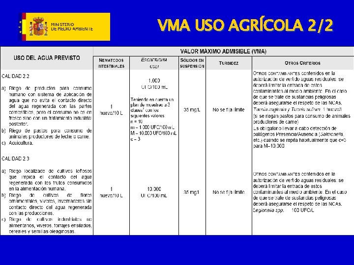 VMA USO AGRÍCOLA 2/2 