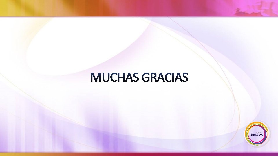 MUCHAS GRACIAS 