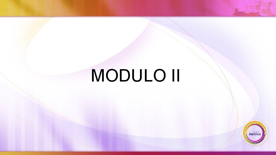 MODULO II 