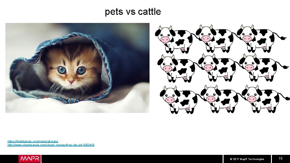 pets vs cattle https: //fwallpapers. com/view/cat-jeans http: //www. clipartpanda. com/clipart_images/free-clip-art-1083418 © 2017 Map. R